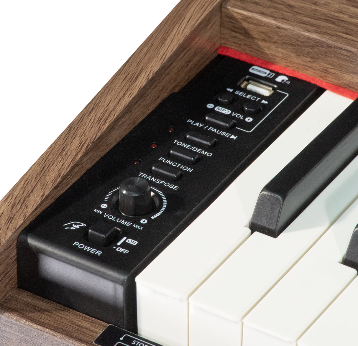 Grooveland DDP-140 E-Piano (Natur) Bundle