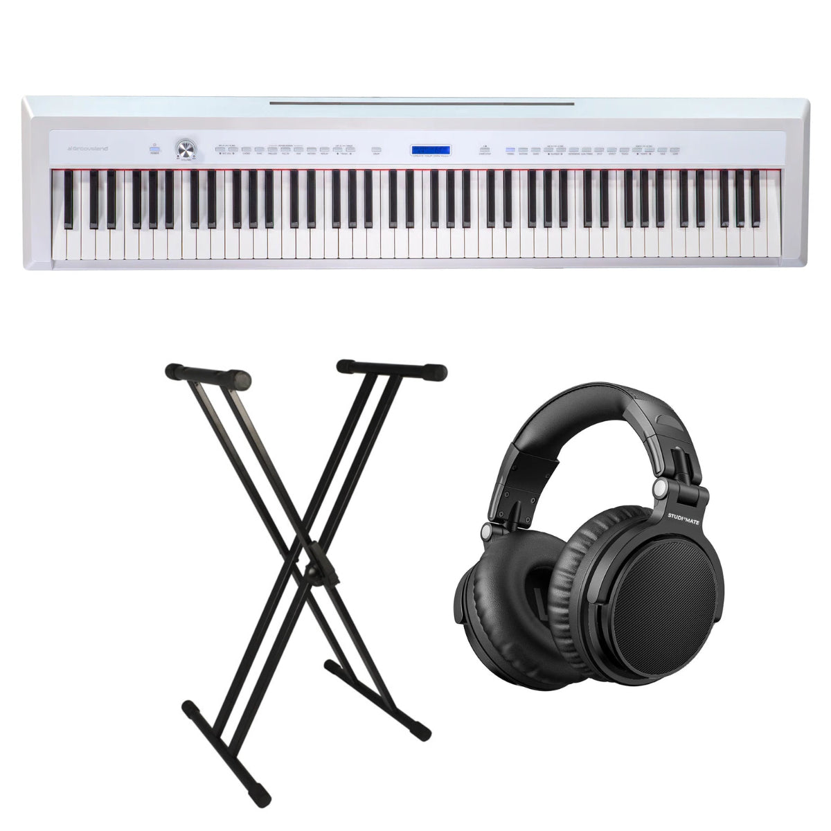 Grooveland P22 E-Piano Pack (Weiß)