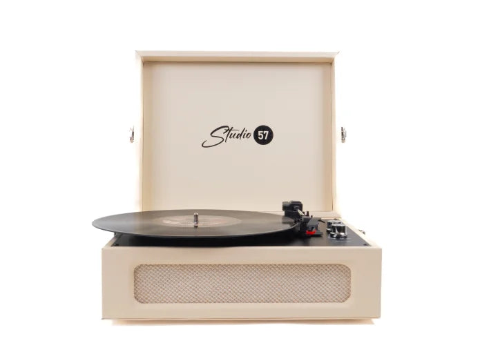Studio 57 Groovy Turntable (Creme)