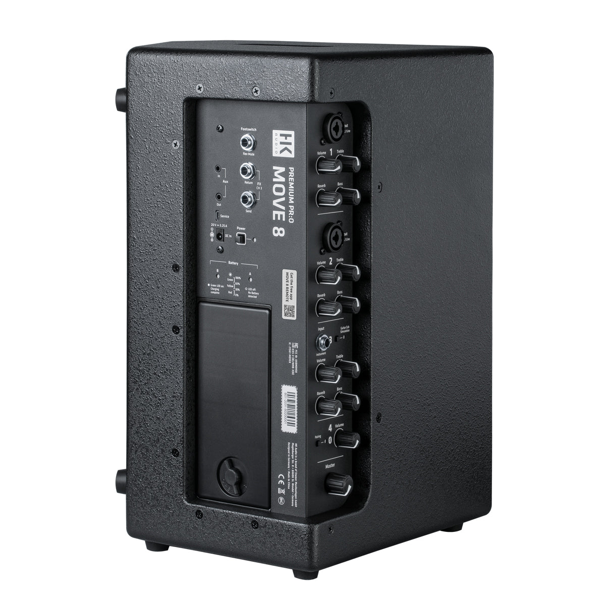 HK Audio Move 8 - Batterie Lautsprecher
