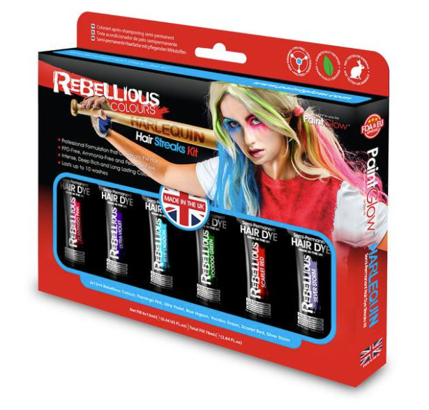 Harlequin semi-permanent haircolor-set