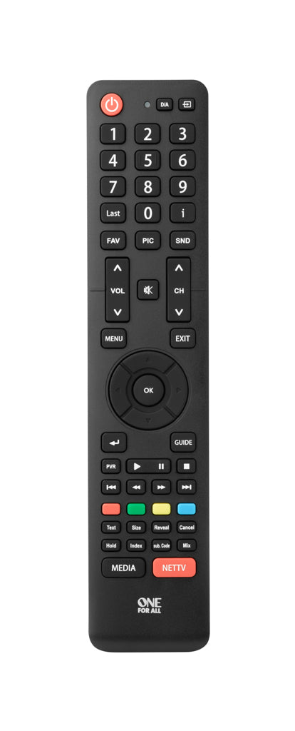Universal remote control for Hisense