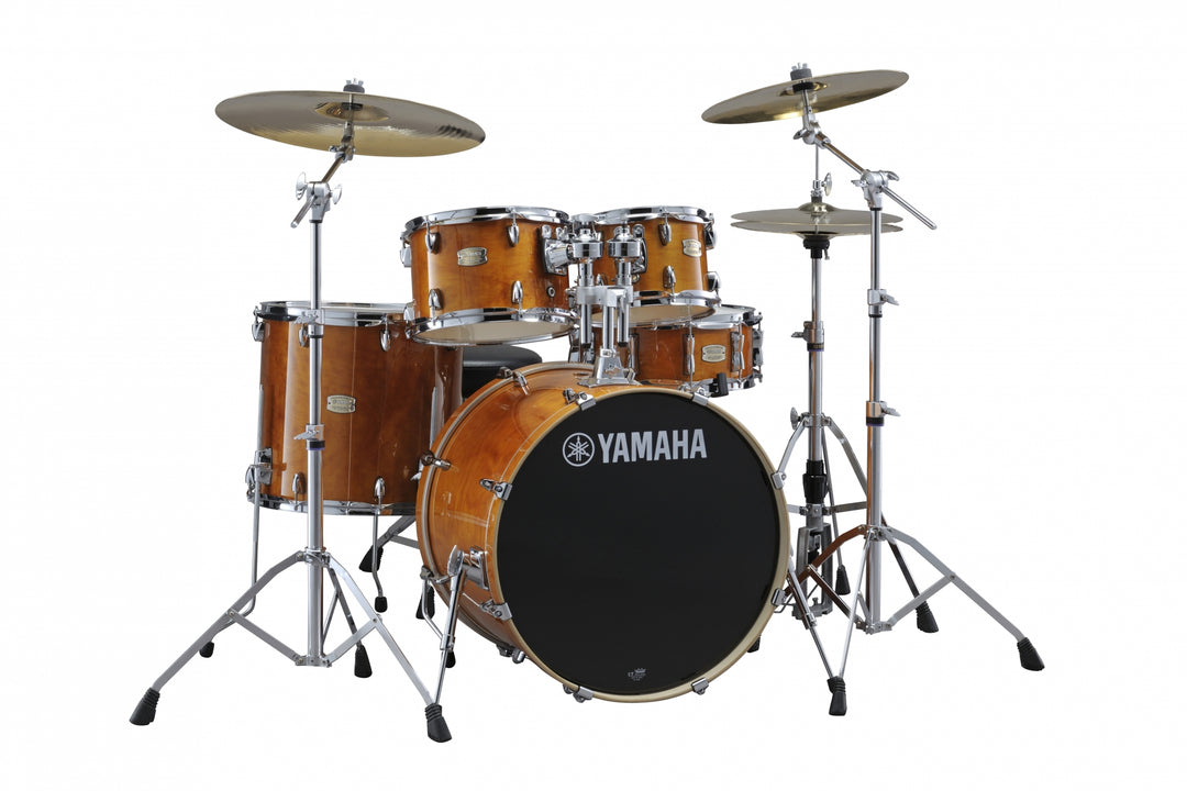 Yamaha Stage Custom Birch Studio Drumset (Honey Amber)
