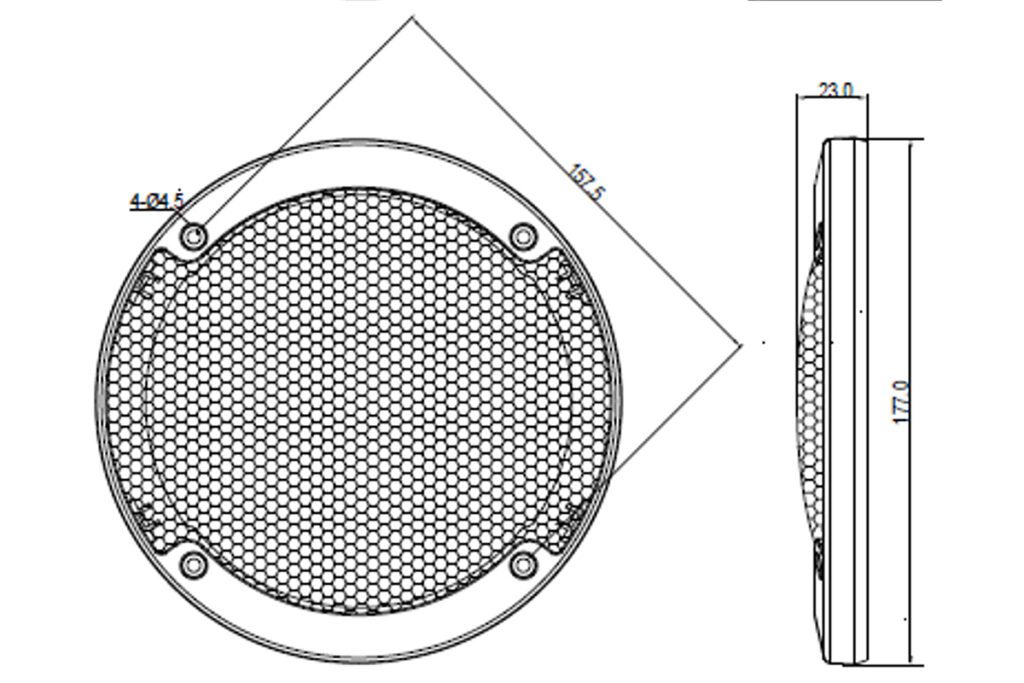 BLAUPUNKT ICx 662 2-Wege Auto-Lautsprecher (17 cm, 6,5")
