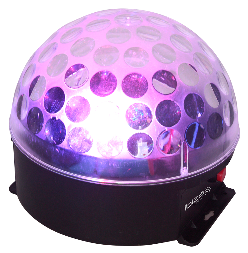 Ibiza Astro-Bat RGBA LED Diskolicht