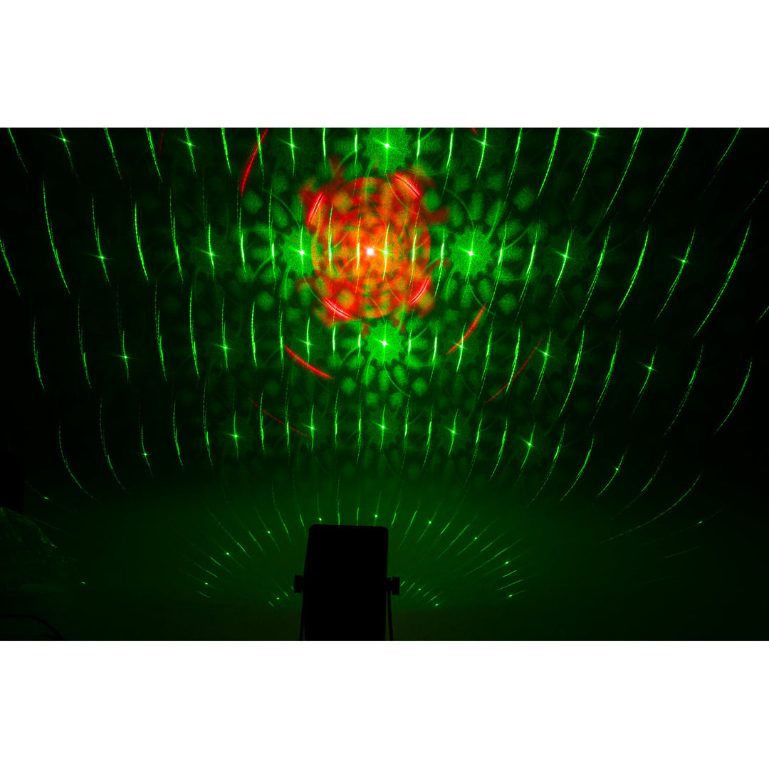 Ibiza Batteriebetriebene Lichteffekt m. Laser