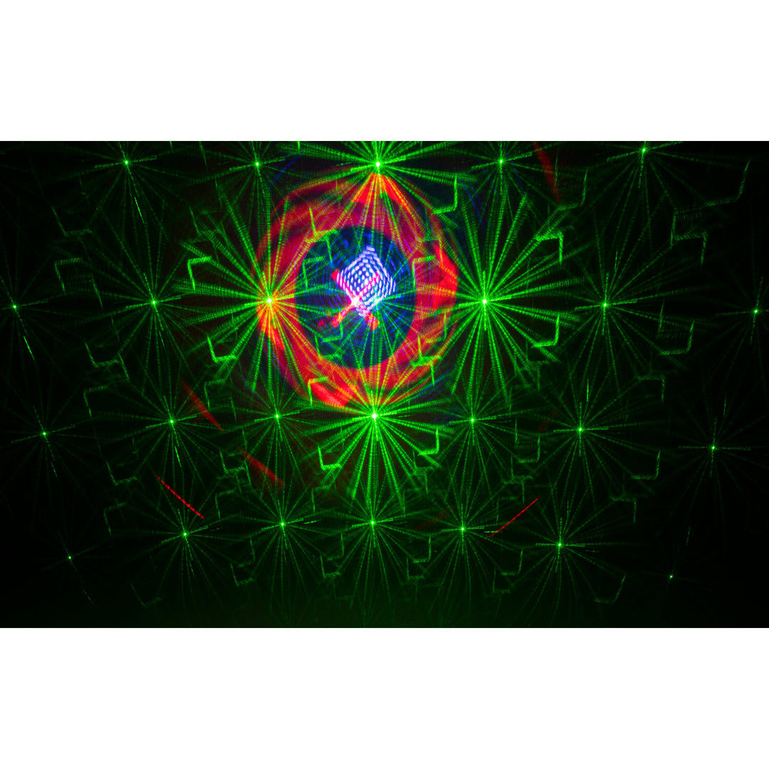 Ibiza Batteriebetriebene Lichteffekt m. Laser