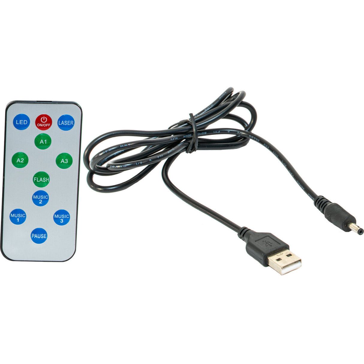 Ibiza batteriebetriebene Lichteffekt mit Laser