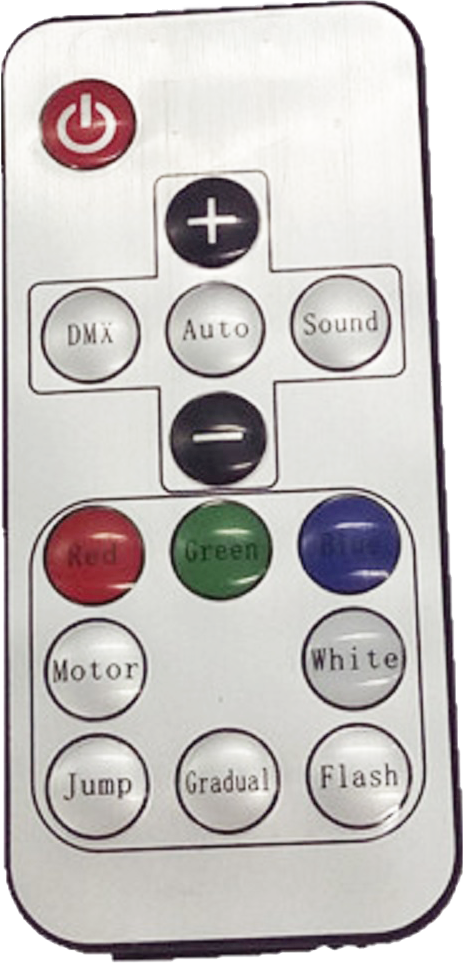 Ibiza LED-Disco-Kugel RGBW