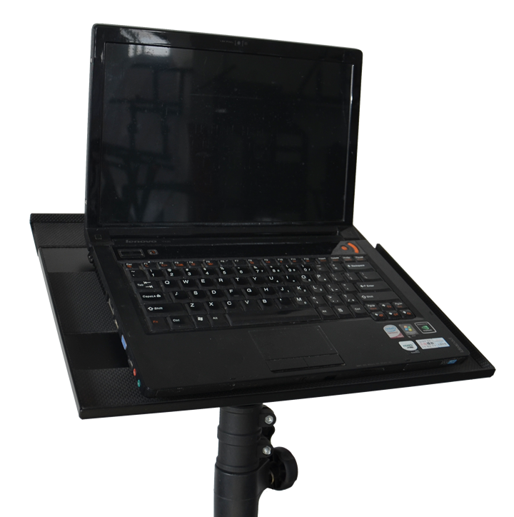 Ibiza Laptop-Ständer für Lautsprecherständer