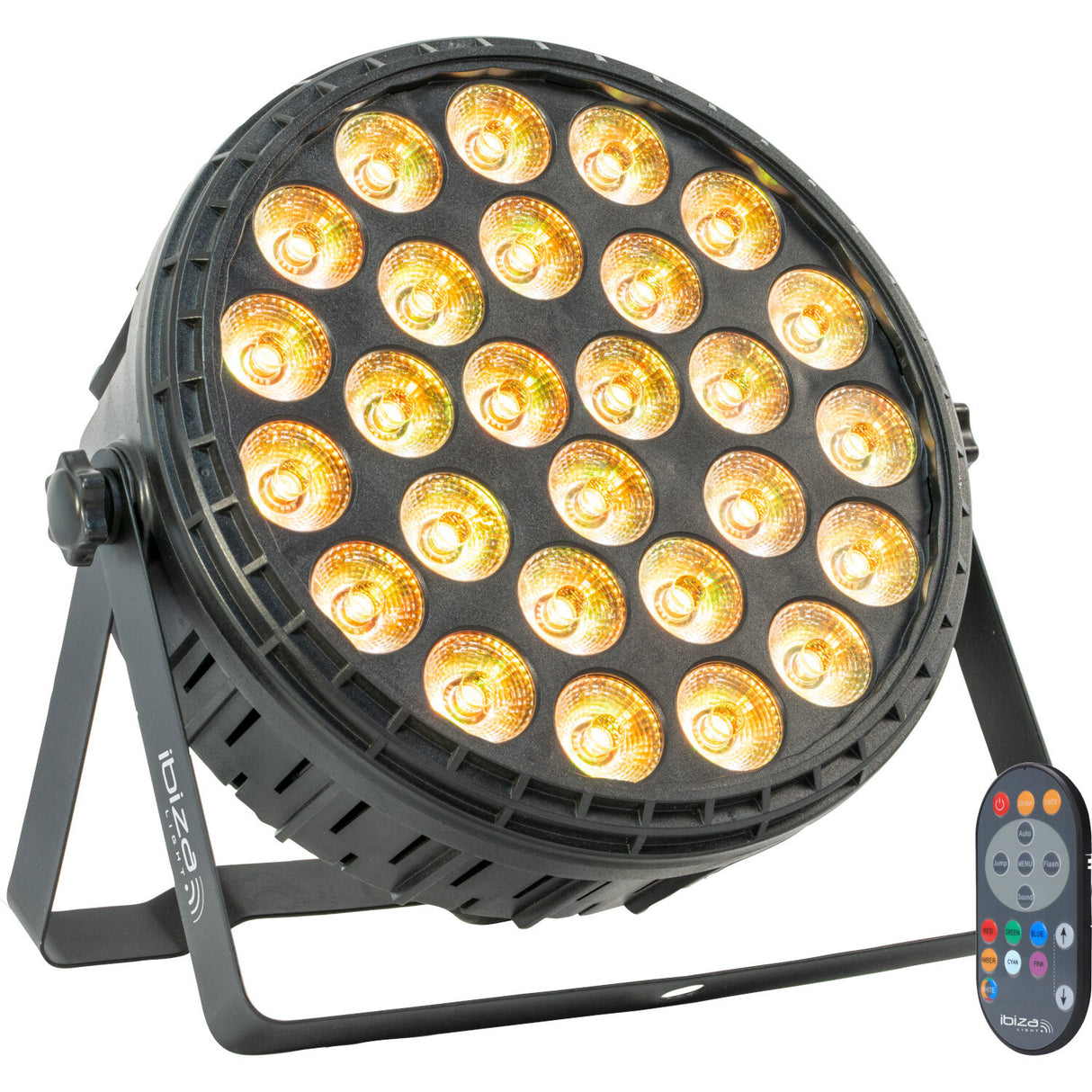 Ibiza XL RGBW Parlampe (27x6 Watt)