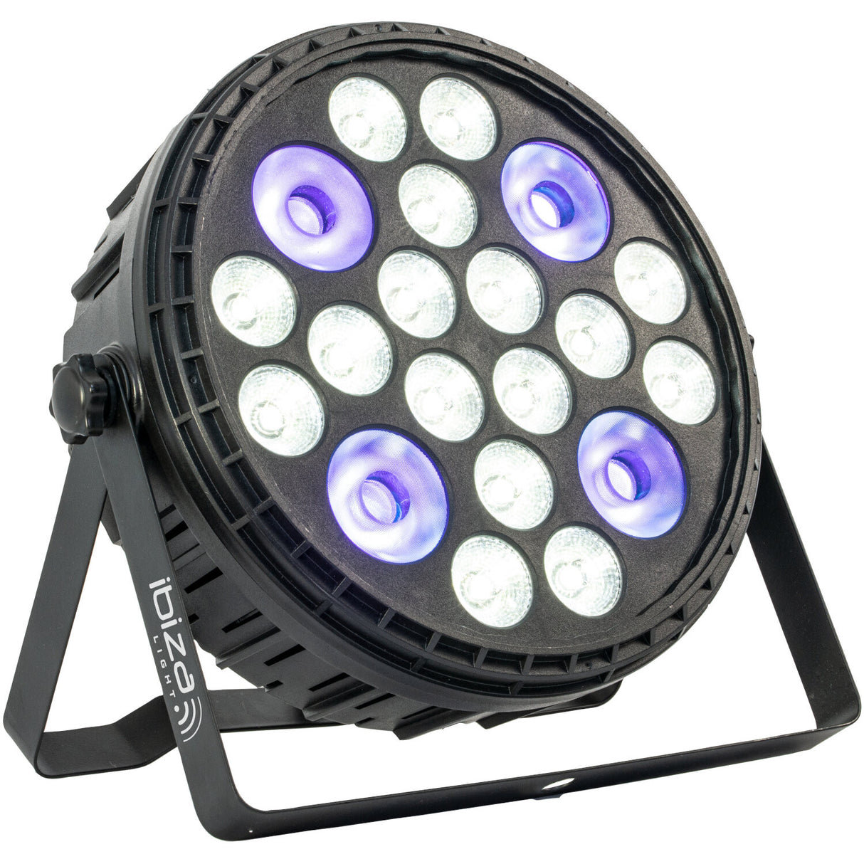Ibiza XL RGBW+UV Parlampe (16x6 + 4x30 Watt)