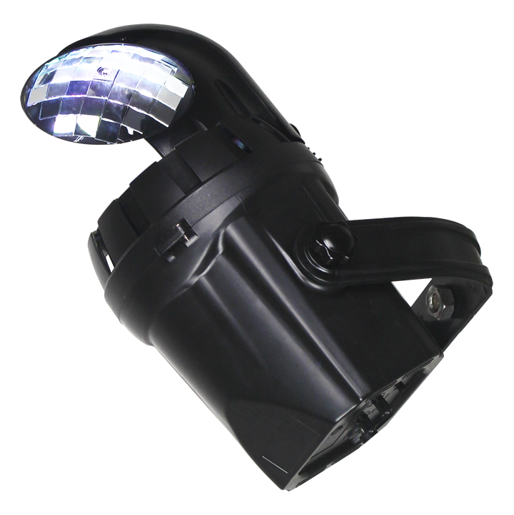Ibiza 2-in-1 Discolicht weiß LED