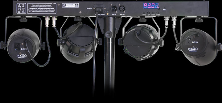 Ibiza Lichtleiste LED + Laser Set