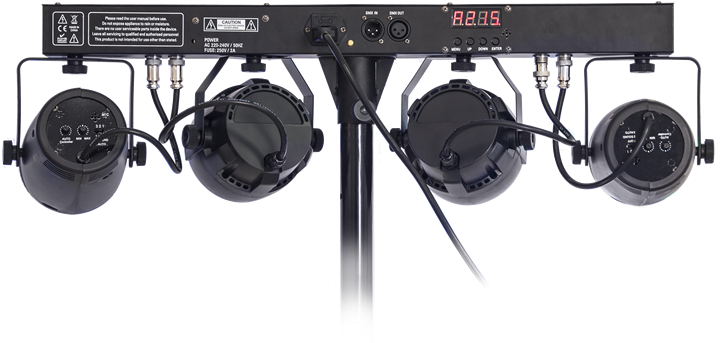 Ibiza Lichtbar LED + Moonflower Set
