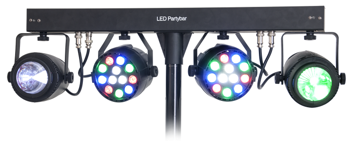 Ibiza Lichtbar LED + Moonflower Set