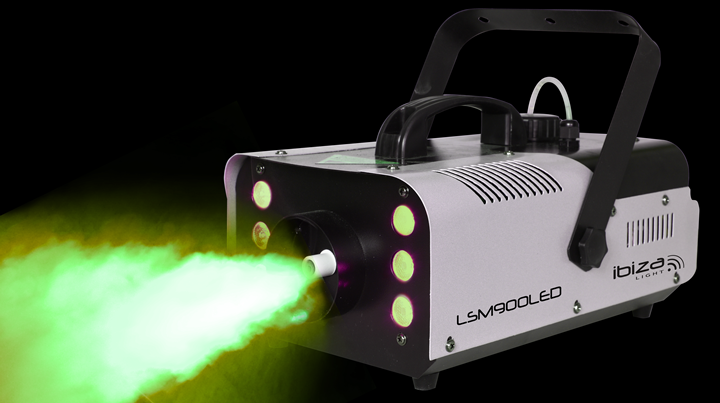 Ibiza Nebelmaschine LED + DMX (900W)