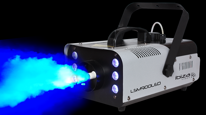 Ibiza Nebelmaschine LED + DMX (900W)