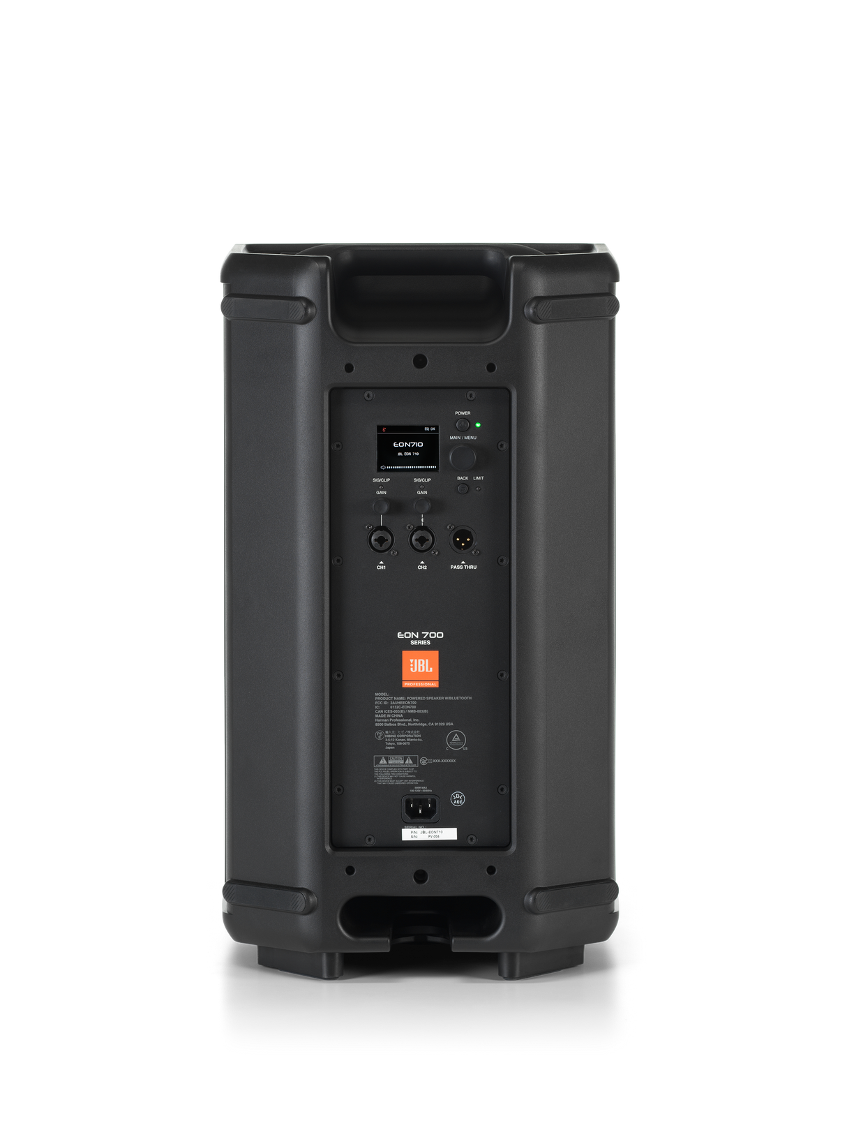 JBL EON710 - Aktiver PA Lautsprecher (Schwarz)