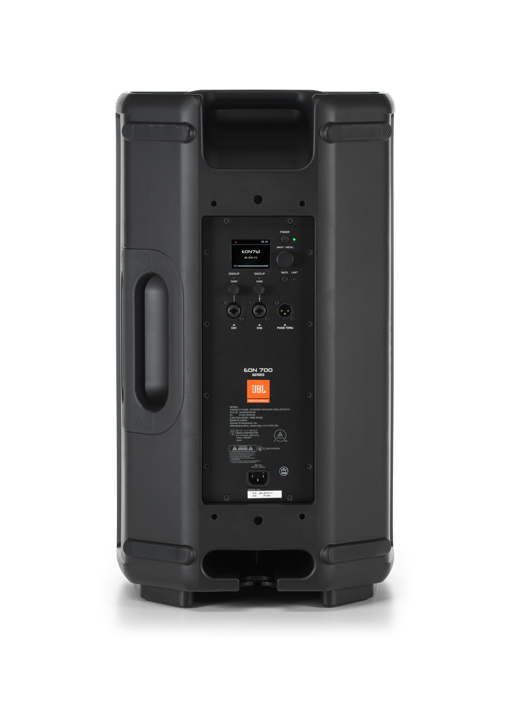 JBL EON712 - Aktiver PA Lautsprecher (Schwarz)