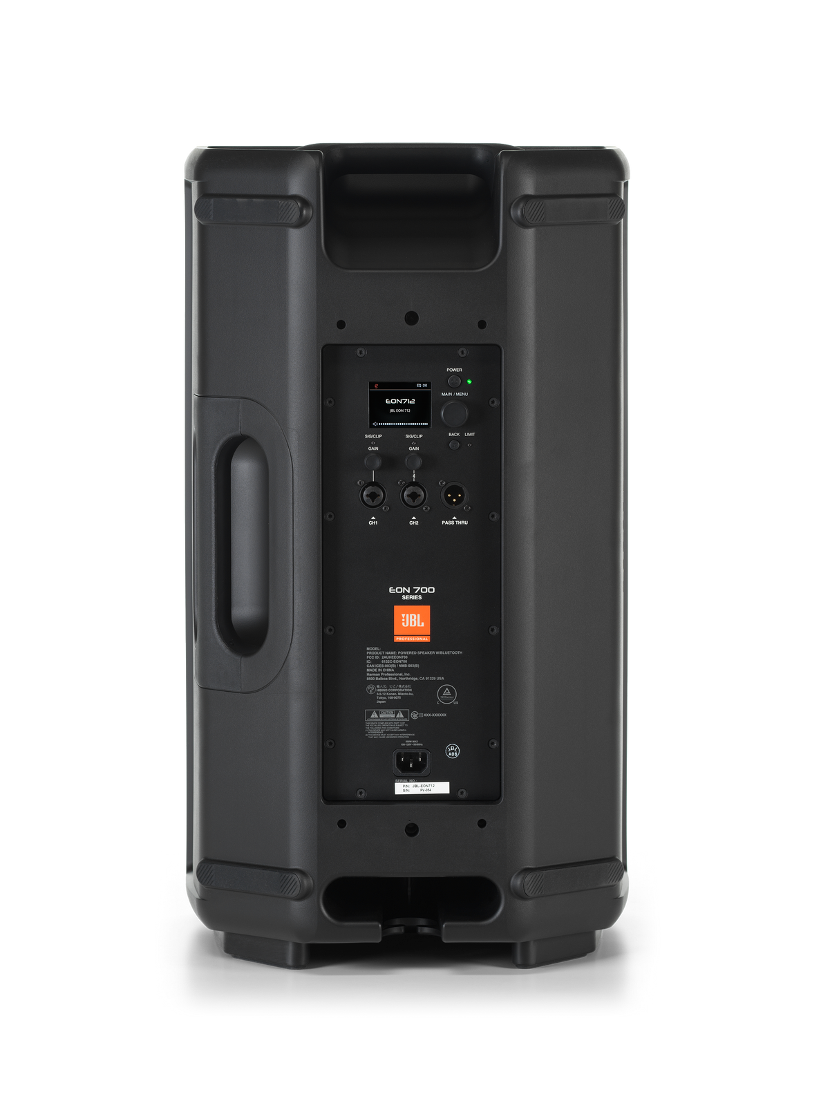 JBL EON712 - Aktiver PA Lautsprecher (Schwarz)