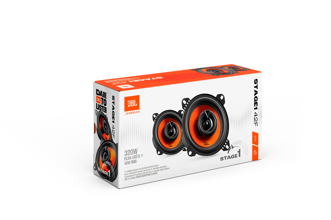 JBL Stage1 Gen2 42F 4" Koaxial-Autolautsprecher