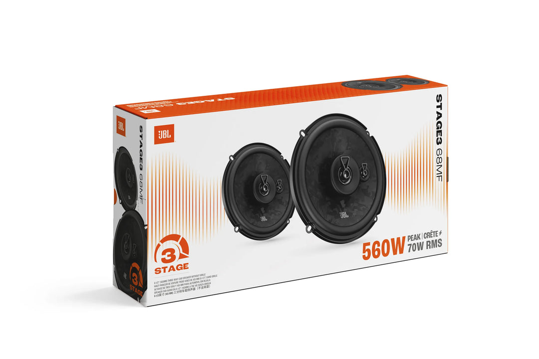 JBL Stage3 Gen2 68MF 6,5" 3-Wege-Autolautsprecher