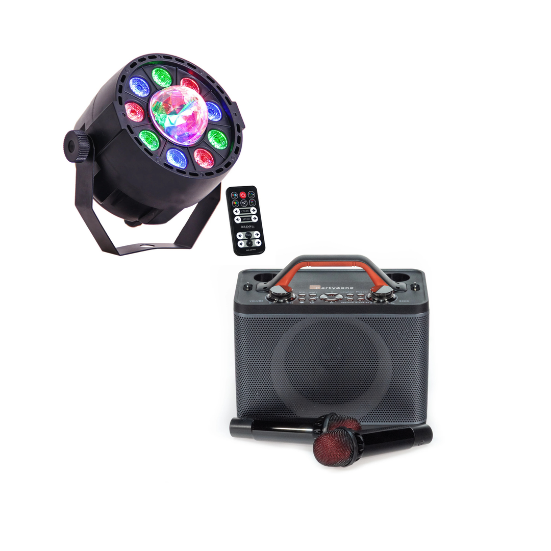 Gesangs- & Lichtpaket (Schwarz)