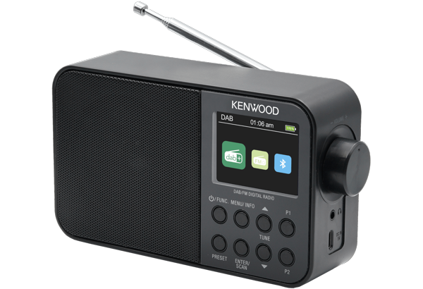 Kenwood CRM30DABB DAB+ Radio (Black)