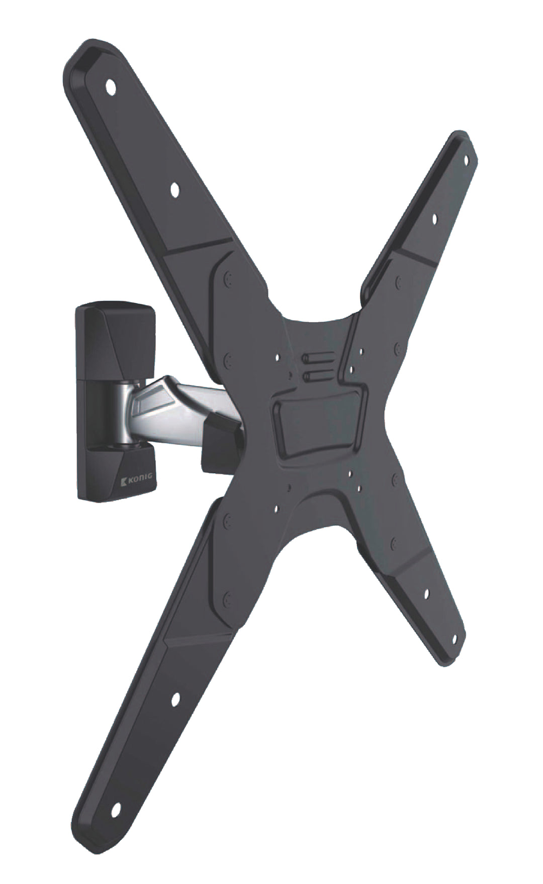 TV Wandhalterung Voll Beweglich 26-42 " 30 kg Silber/Schwarz