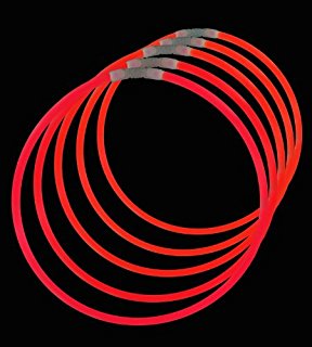 Knicklicht-Armbänder 100 Stk. (Einfarbig)