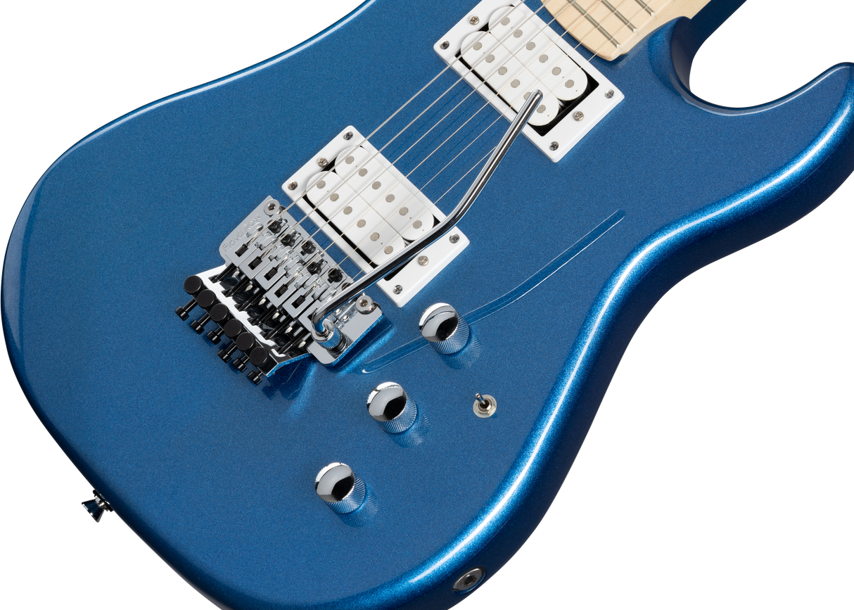 Kramer Guitars Pacer Classic FR Special Electric Guitar (Radio Blue Metallic )