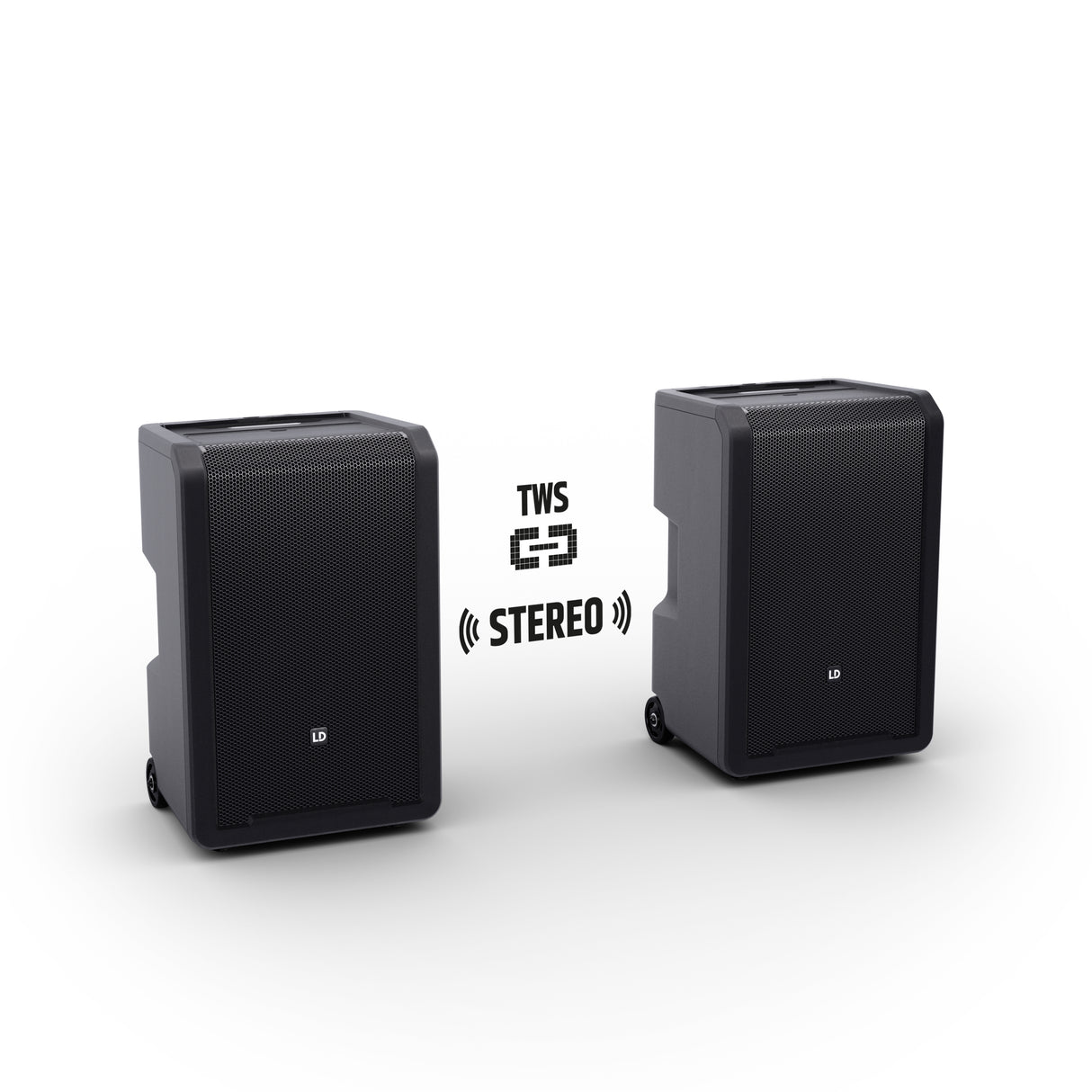 LD Systems ANNY® 10 HBH 2 B6 - 10" tragbares batteriebetriebenes Bluetooth® PA-System mit Mixer, 1x drahtloses Handmikrofon und 1x Headsetmikrofon (inkl. Bodypack)
