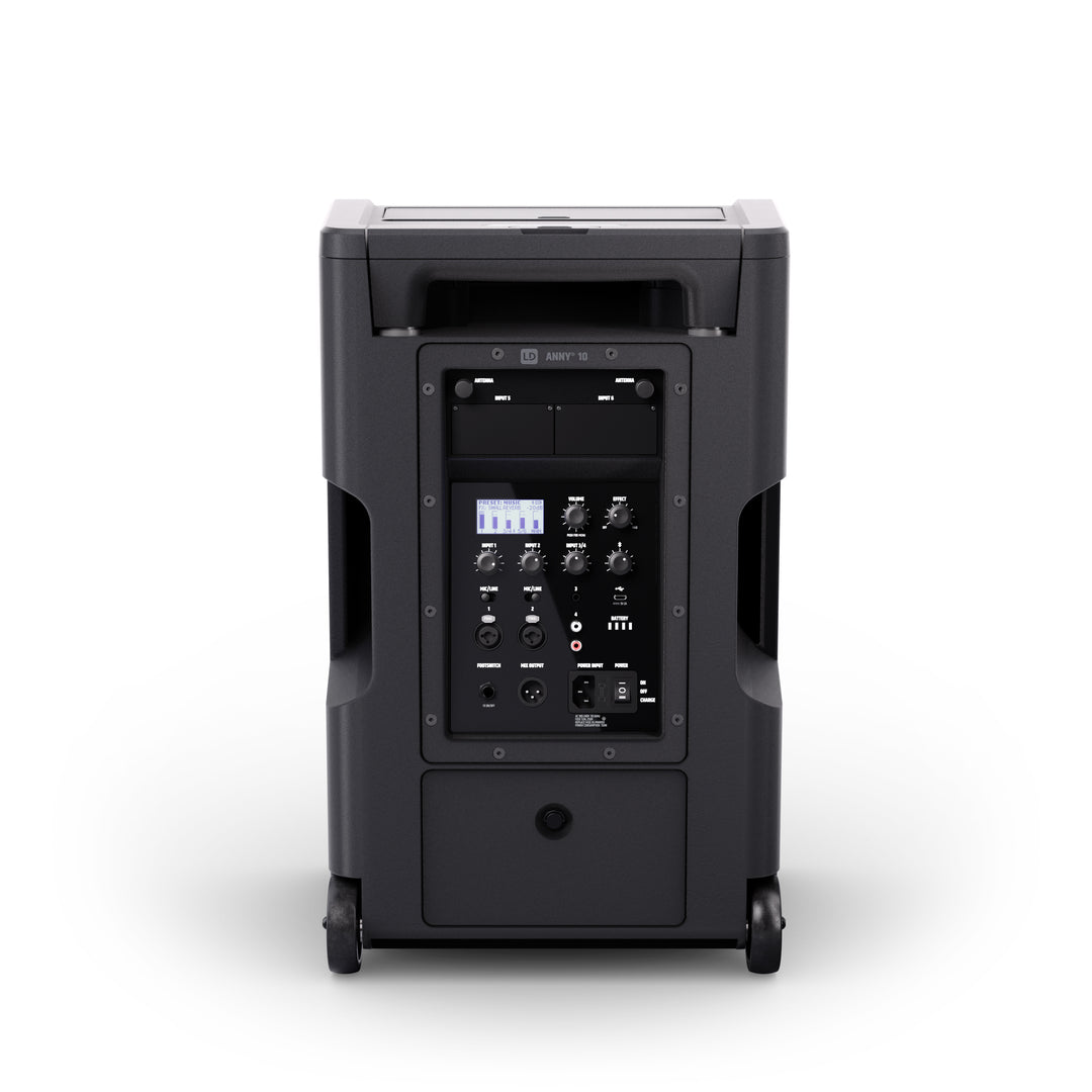 LD Systems ANNY® 10 - 10" tragbares batteriebetriebenes Bluetooth® PA-System mit Mixer