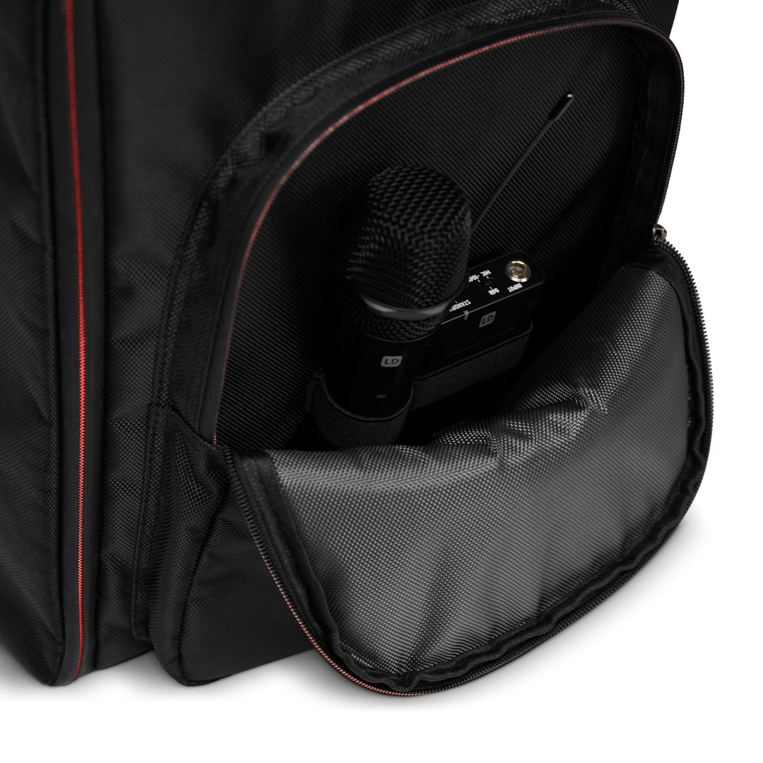 LD Systems ANNY® 8 RYGSÆK - Schützender Rucksack für den Transport und die Nutzung des ANNY® 8 unterwegs