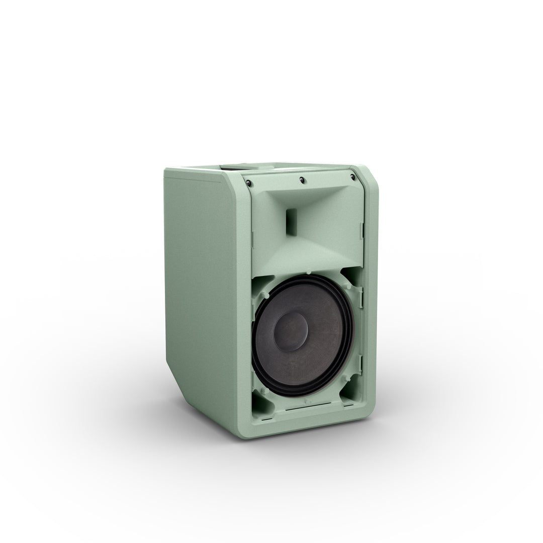 LD Systems ANNY® 8 GN - Tragbarer batteriebetriebener Bluetooth® PA-Lautsprecher mit Mixer, Adventure Green