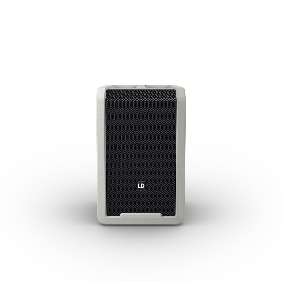 LD Systems ANNY® 8 G - Tragbarer batteriebetriebener Bluetooth® PA-Lautsprecher mit Mixer, Urban Grey