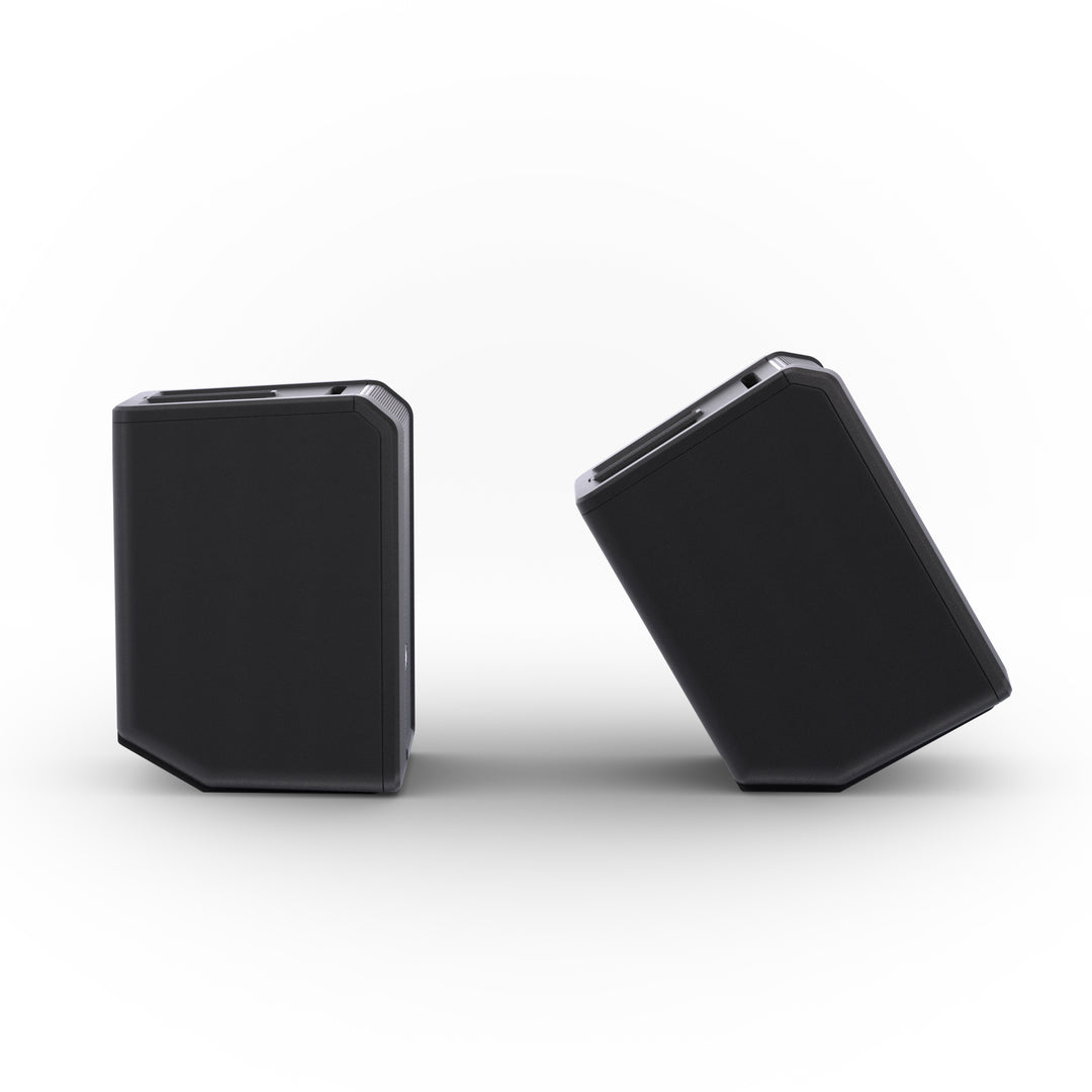 LD Systems ANNY® 8 - Tragbarer batteriebetriebener Bluetooth® PA-Lautsprecher mit Mixer, Stage Black