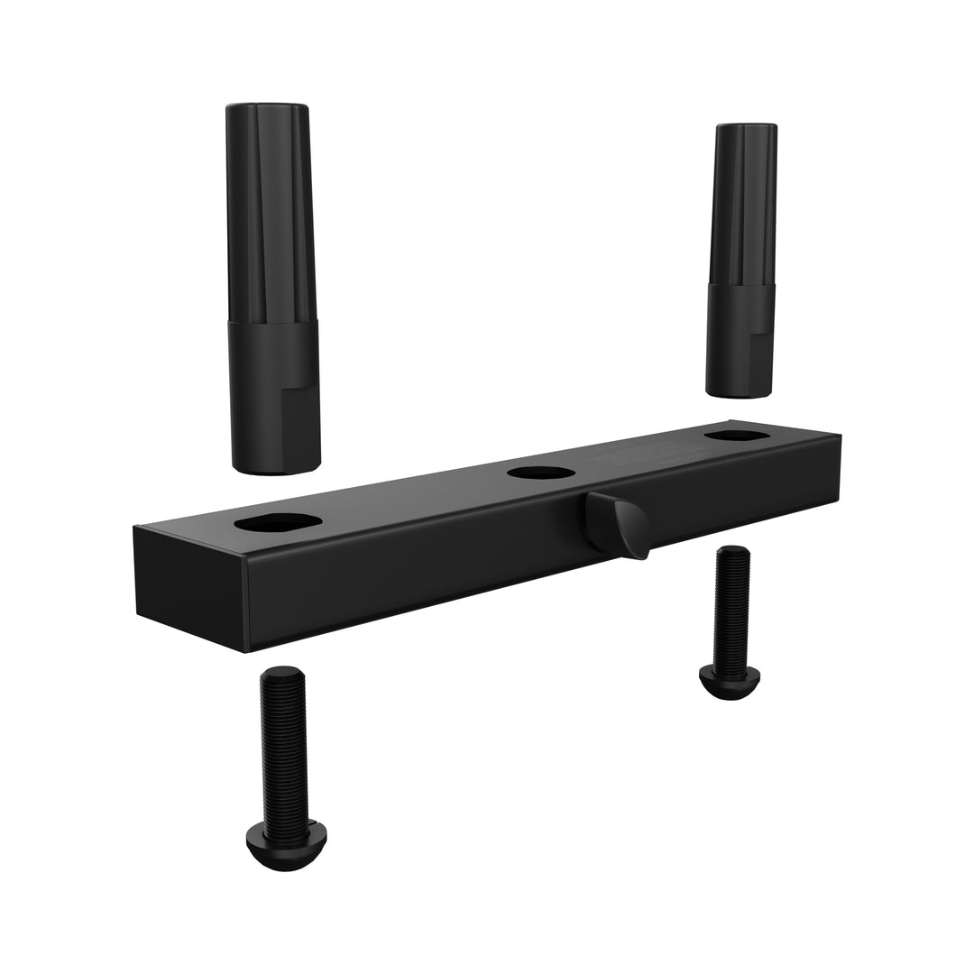 LD Systems DAVE 10 G4X DUAL STAND – Lautsprecherstange mit Montagegabel für DAVE 10 G4X