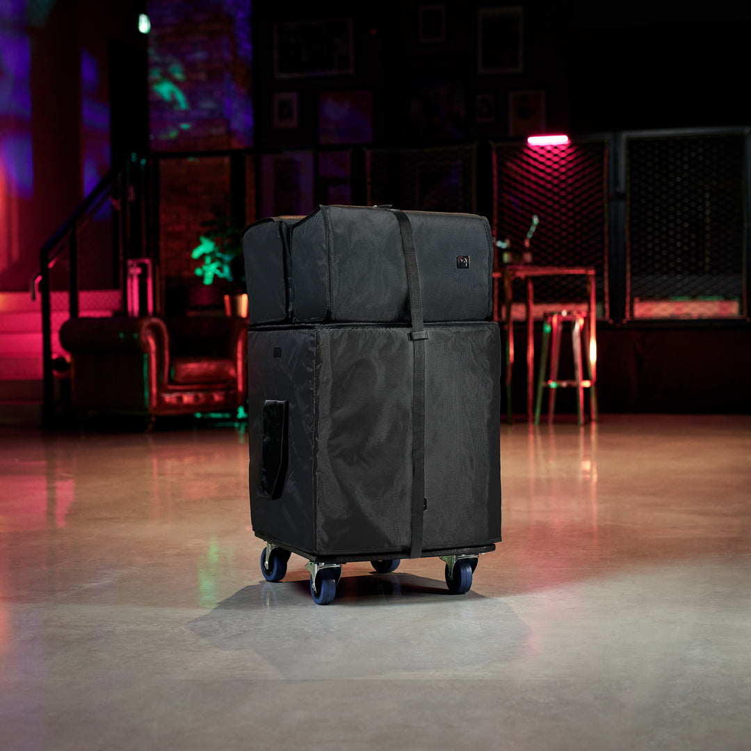 LD Systems DAVE 15 G4X BAG SET - Transportsatz mit Rollplatte und Schutzüberzug für DAVE 15 G4X