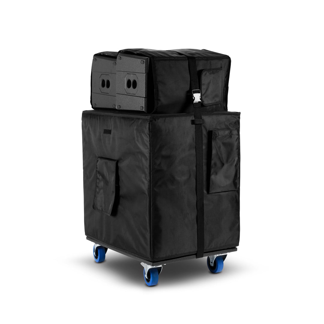 LD Systems DAVE 18 G4X BAG SET - Transportsatz mit Rollplatte und Schutzüberzug für DAVE 18 G4X