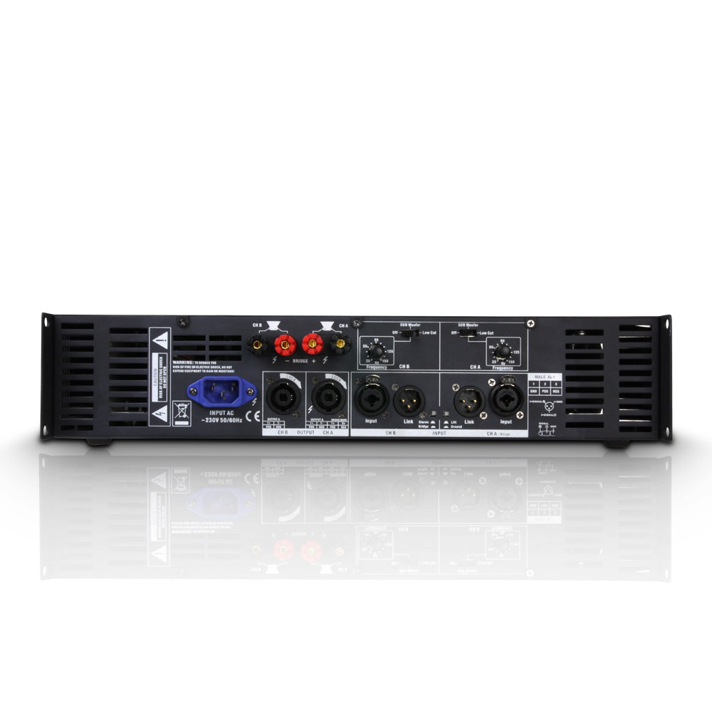 LD Systems DEEP2 2400 X - Endstufe (2x600W, 8 Ohm)