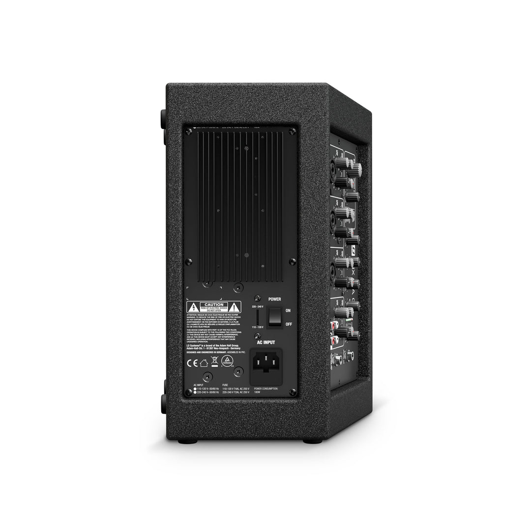 LD Systems MIX 6 A G3 - Aktiver 2-Wege-Lautsprecher mit integriertem 4-Kanal mixer