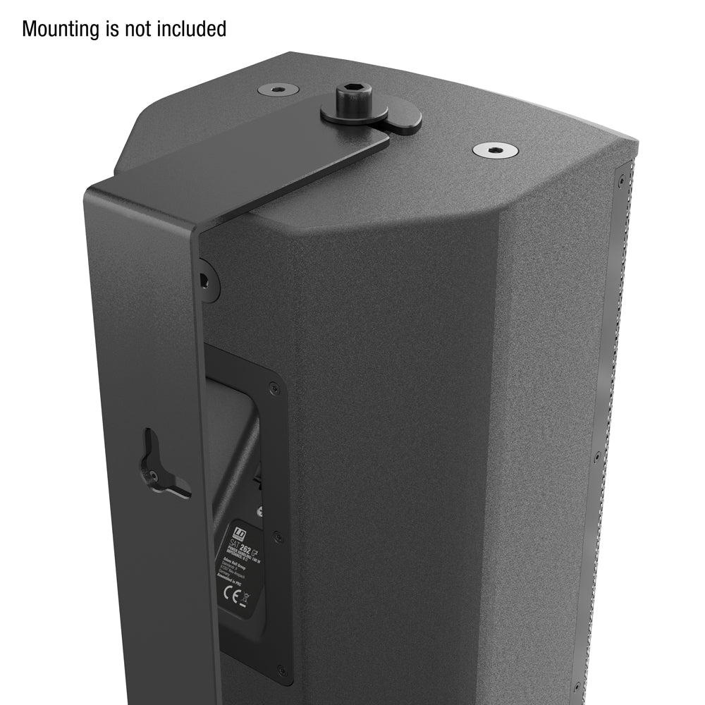 LD Systems SAT 262 G2 - 2 x 6,5" passive Installationslautsprecher, schwarz