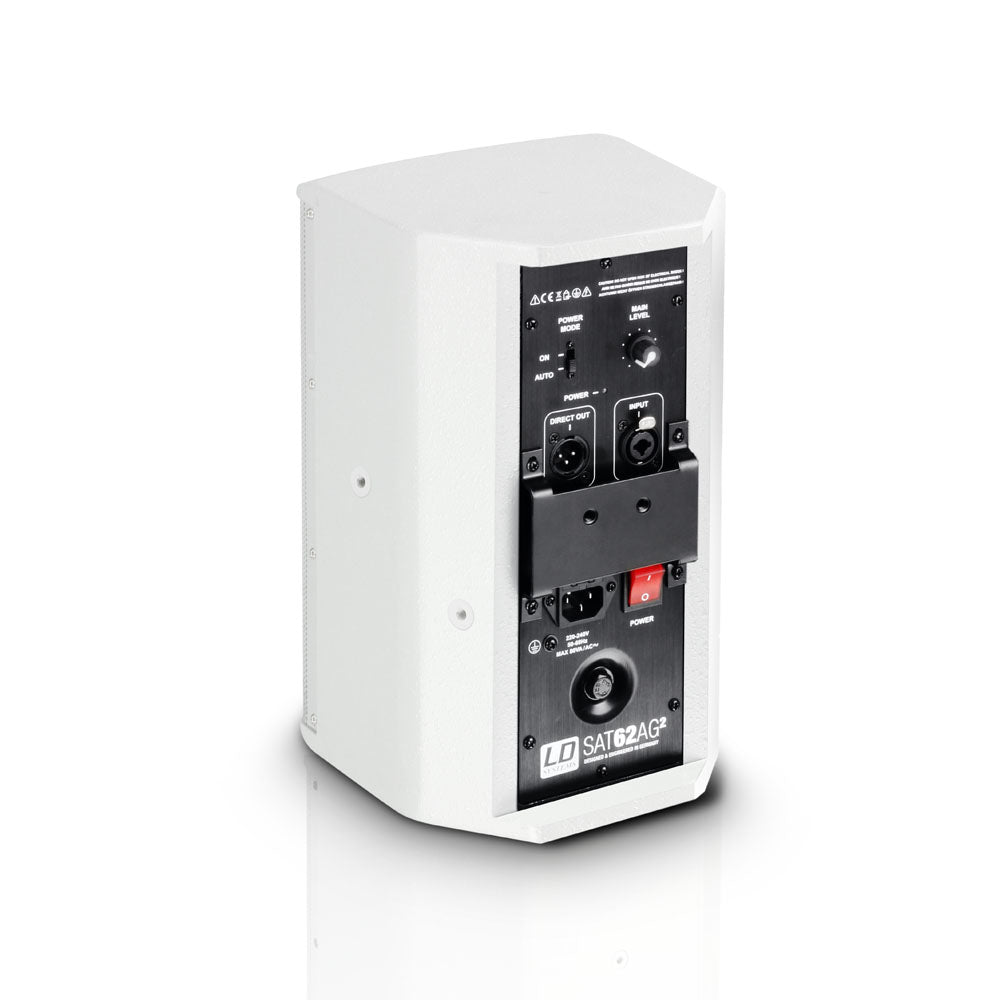 LD Systems SAT 62 A G2 Weißer, aktiver Lautsprecher