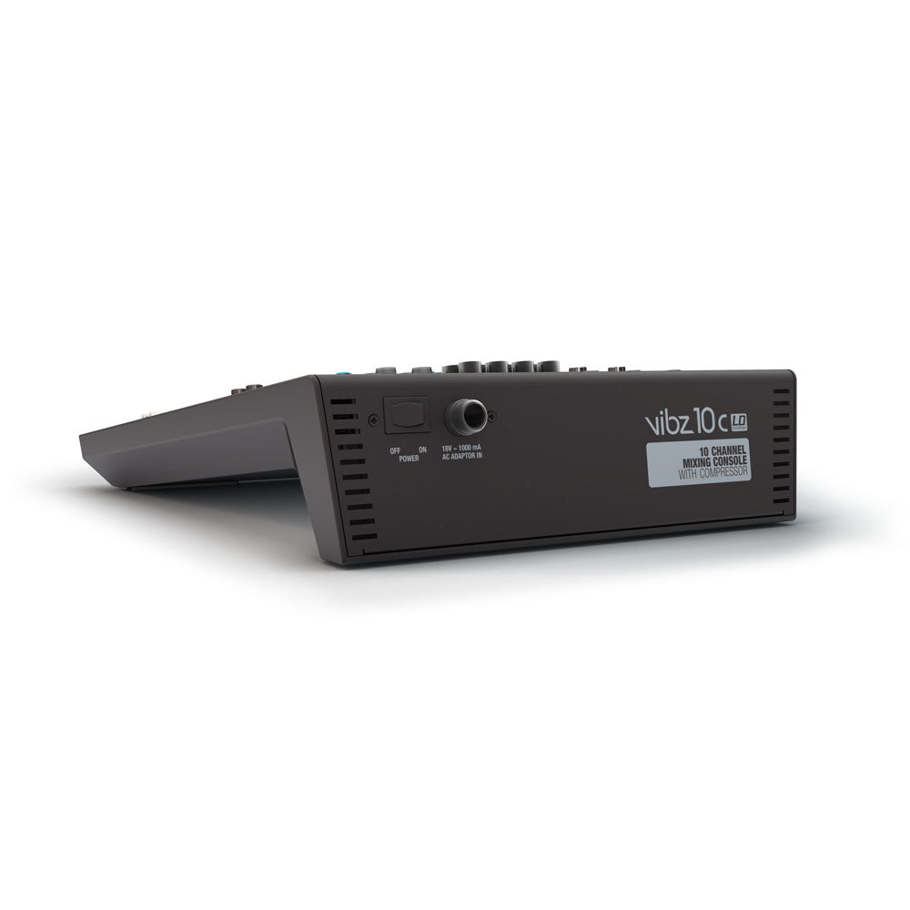 LD Systems VIBZ 10 C – 10-Kanal Mischpult mit Kompressor