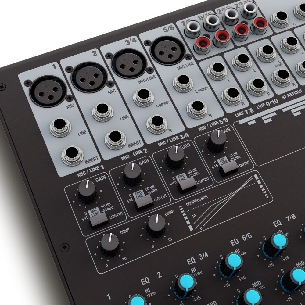 LD Systems VIBZ 10 C – 10-Kanal Mischpult mit Kompressor