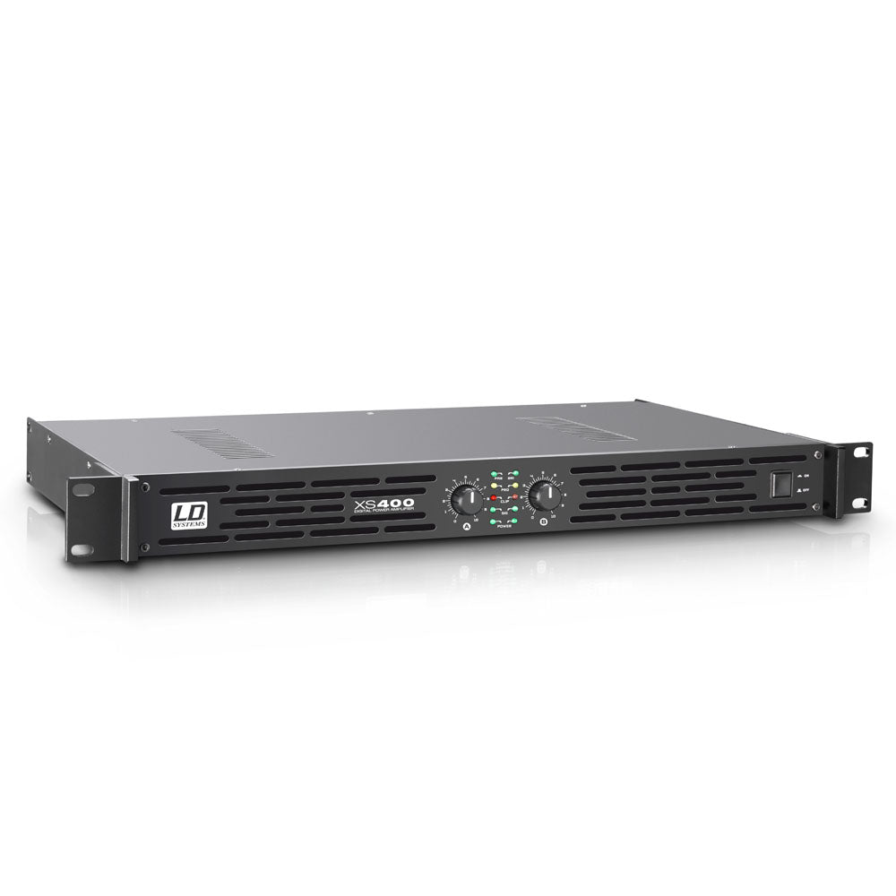 LD Systems XS 400 - Effektverstärker (2x100W, 8 Ohm)