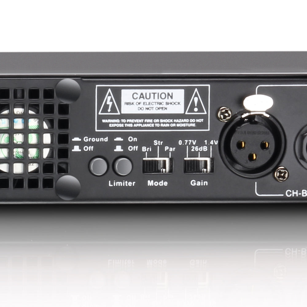 LD Systems XS 700 - Effektverstärker (2x200W, 8 Ohm)