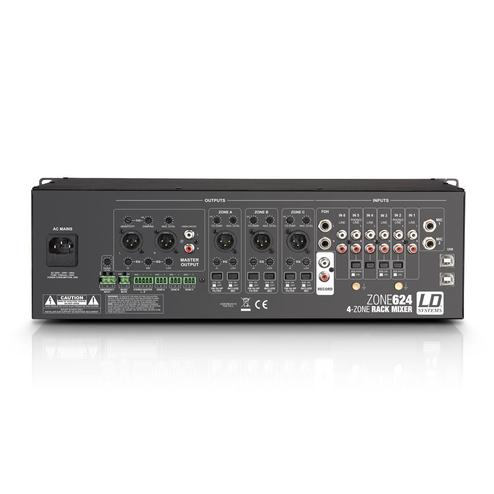 LD Systems ZONE 624 Mixer